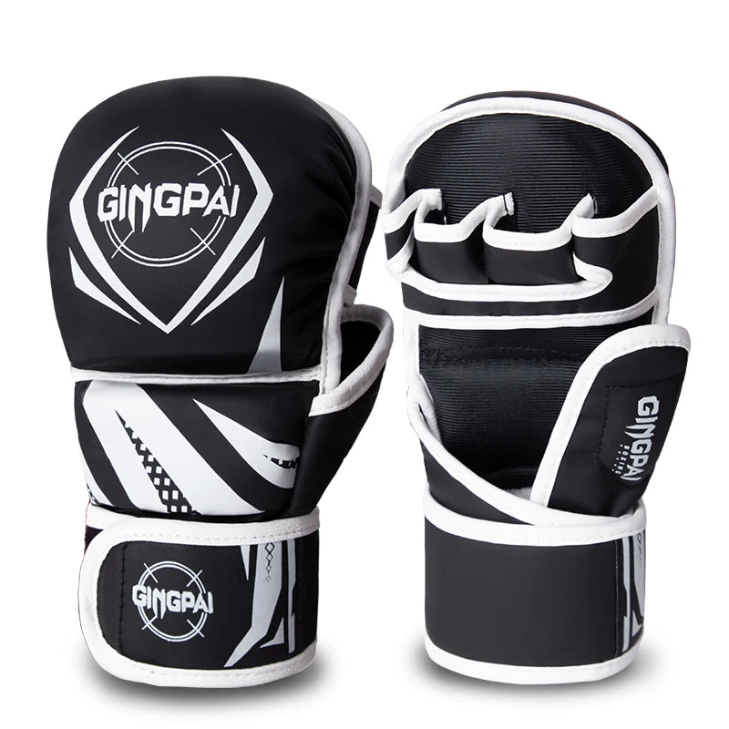 Professional MMA Boxing Gloves Half Finger Boxing Set for Children and Adults Thickened Muay Thai Fighting Sandbags for Men and