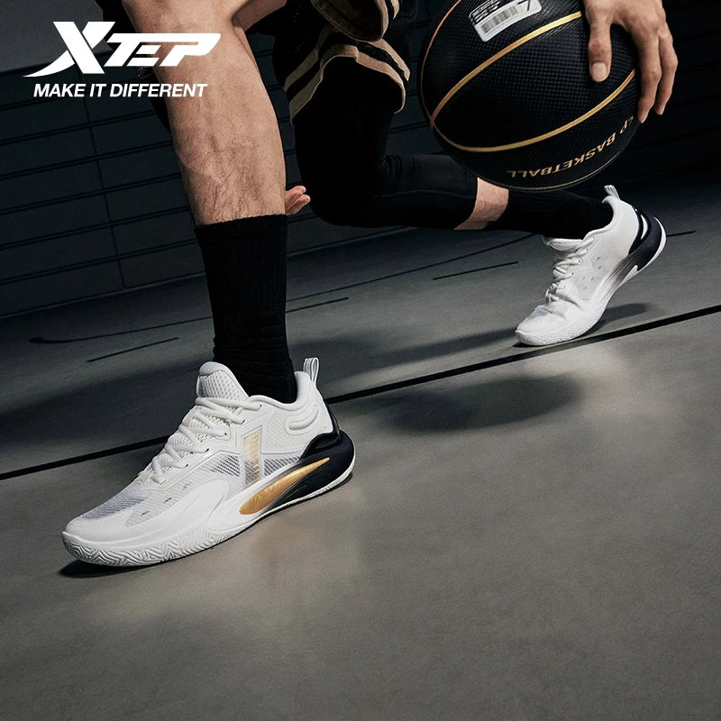 Xtep Light Attack 5 Guard Basketball Sneakers Cushioning Grip Durability Professional Performance Sports Shoes 874119120005