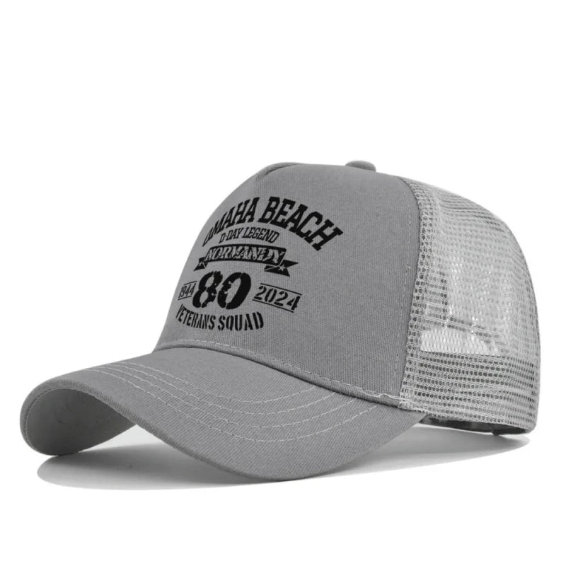 New Fashion Spring Summer Printed Mesh Breathable Baseball Cap Gorras Personality LOGO for Men WomenCouples Visor Hat Casquette