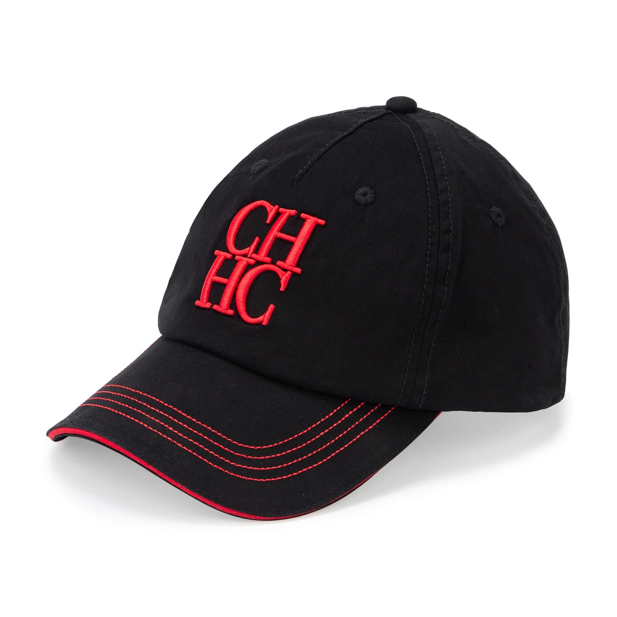 CH Embroidered Baseball Cap Casual Cotton Dad Hat Adjustable Breathable Sun Hat For Outdoor Sports