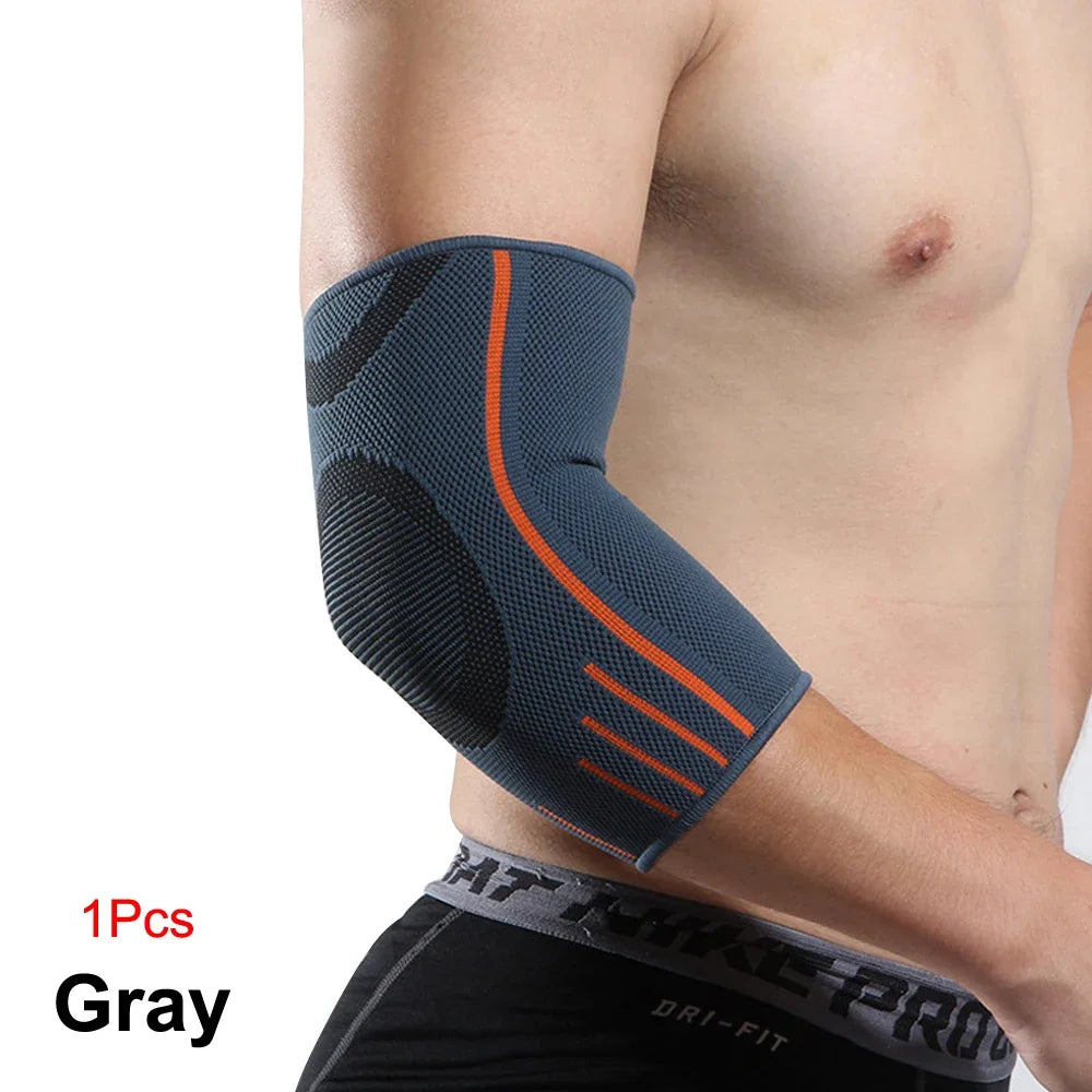 1Pcs Elbow Brace Compression Support Sleeve for Tendonitis Tennis Golfers Elbow Treatment, Arthritis, Workouts, Weightlifting