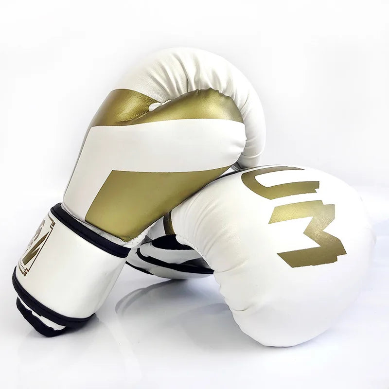 Breathable PU Leather Boxing Gloves for Kids & Adults 12oz 14oz 16oz Professional Training Gloves for Taekwondo And Muay Thai