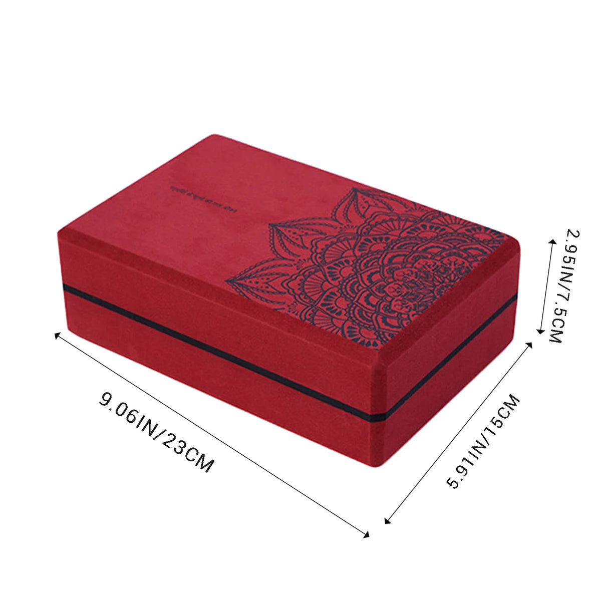 EVA High Density Yoga Foam Blocks Yoga Balance Fitness Body Shaping Dance Supplies for Yoga Pilates and Meditation Yoga Blocks