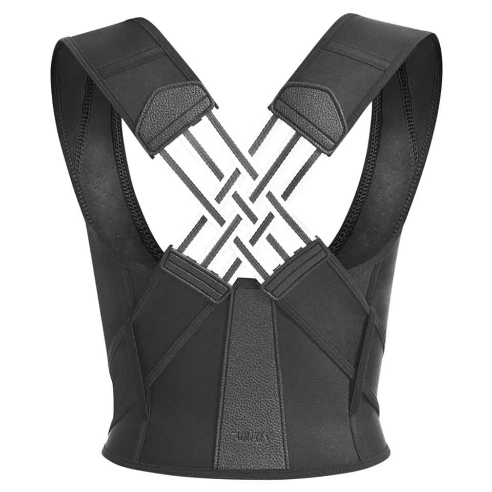 AOLIKES New Back Posture Corrector Brace for Women Men Breathable Back Posture Correction Back Support Belt Adjustable Shoulder