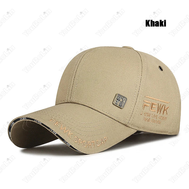 New Fashion High Quality Unisex Chinese Style Letters Embroidery Cotton Adjustable Baseball Cap Sun Hat Trucker Caps Dad Hats