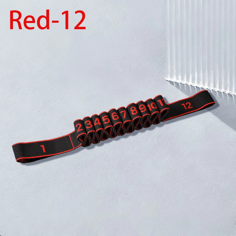 Elastic Yoga Stretching Strap Ballet Dance Leg Stretching Band Beginner Pilates Dance Gymnastics Loop Strap Belt Fitness Sport