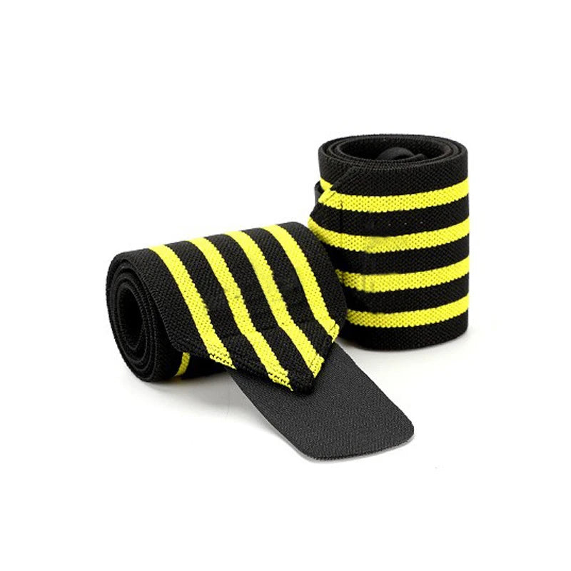2PCS Wrist Wraps for Weight Lifting, Wristband Support Brace Straps, Protective Bandage for Gym Fitness, Extra Strength Gear