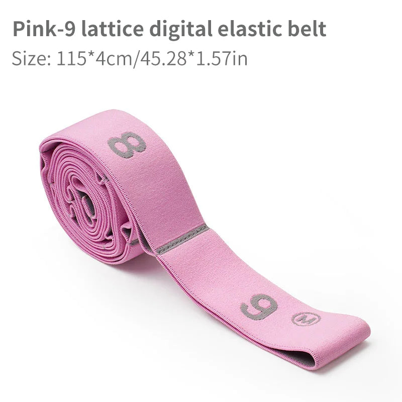 Children's Dance Elastic Band Digital Section for Stretching Resistance Belt Exercise Gymnastics Girls Rubber Band for Training
