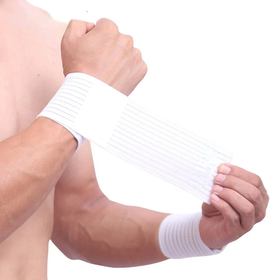 Gym Support Wrist Brace Wrap carpal tunnel Cotton Elastic Bandage Hand Sport Wristband wristband dispenser wristbands 1PCS