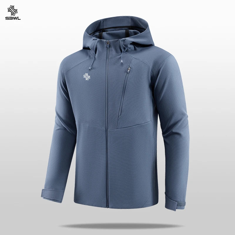 SBWL New 2026 Autumn/Winter Men's Outdoor Sports Long Sleeve Base Shirt Ski Running Hiking Mountaineering Sports T-Shirt Tops
