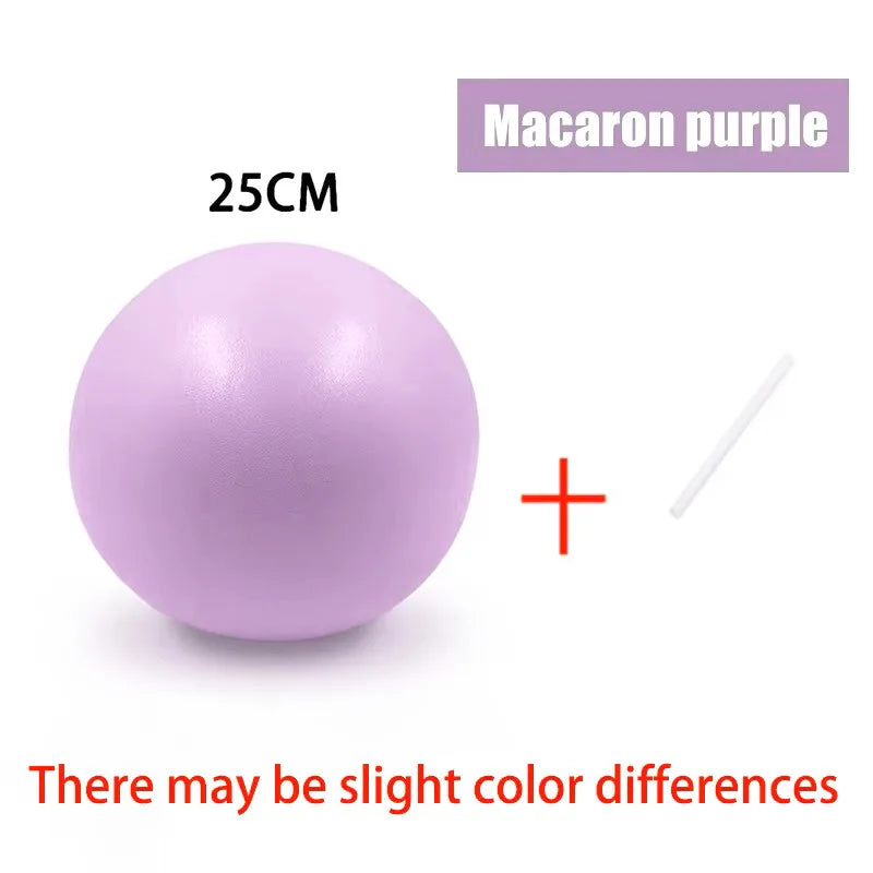 Women Gym Yoga Fitness Ball Thickening Type Anti-explosion Diameter 25/55/75cm Pilates Workout Mini Ball Sculpting Legs And Hips