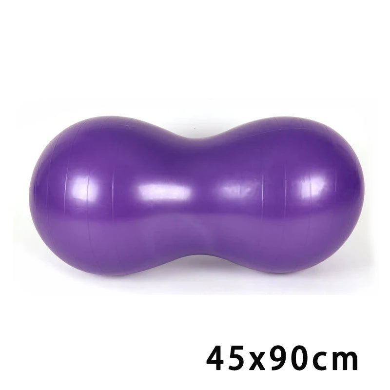 Yoga Ball Peanut Ball Balance Ball Pilates Accessories Home Fitness Equipment Pregnant Women Rehabilitation Exercise Yoga Ball