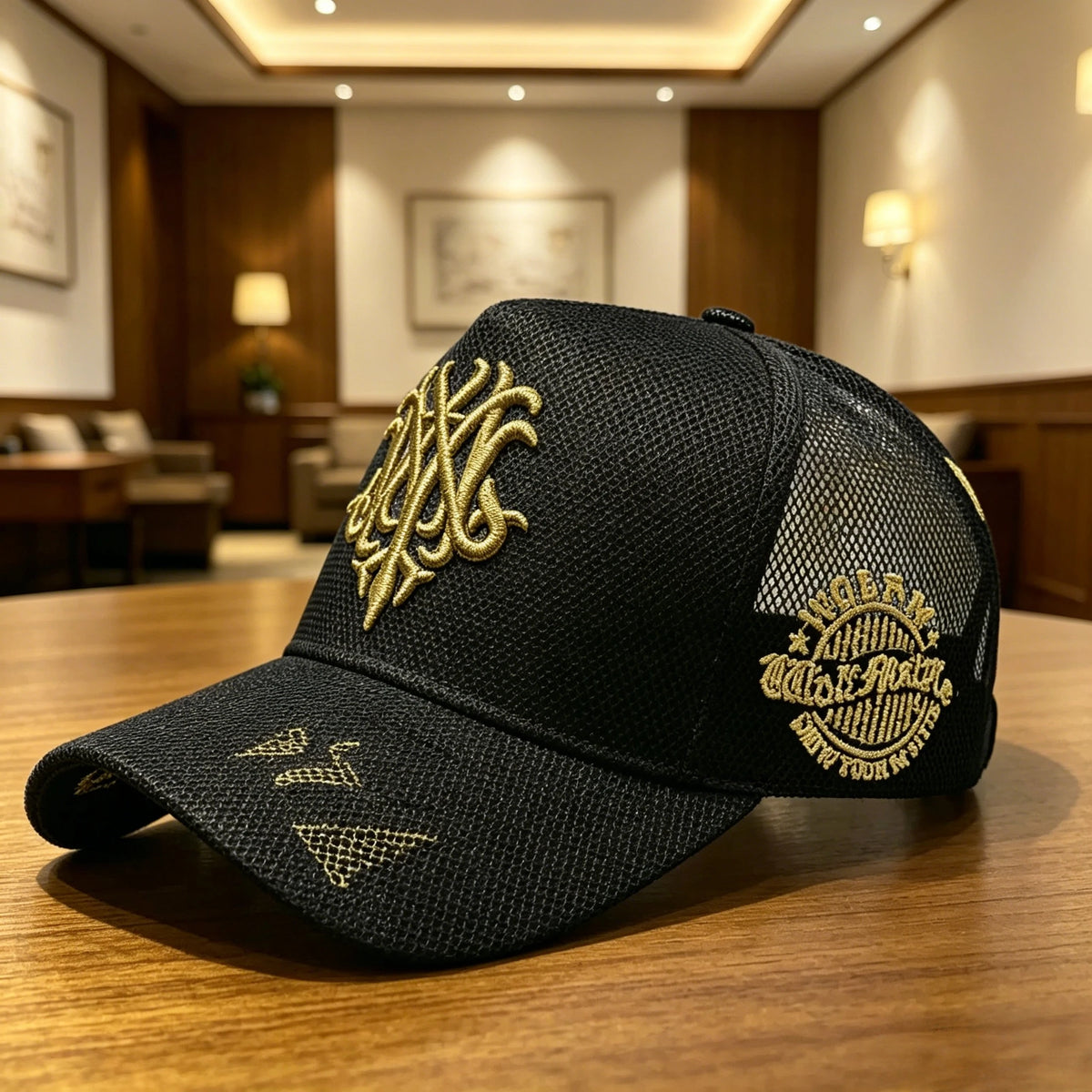 Fashionable Classic Breathable Mesh Baseball Cap - Adjustable Summer Sun Hat - Popular Hip-Hop Streetwear Hat