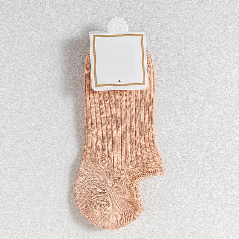 10 Pairs Women's Boat Sock Thin No Show Socks Non-Slip Solid Socks Slippers Simple Breathable Comfortable Casual Ankle Sox