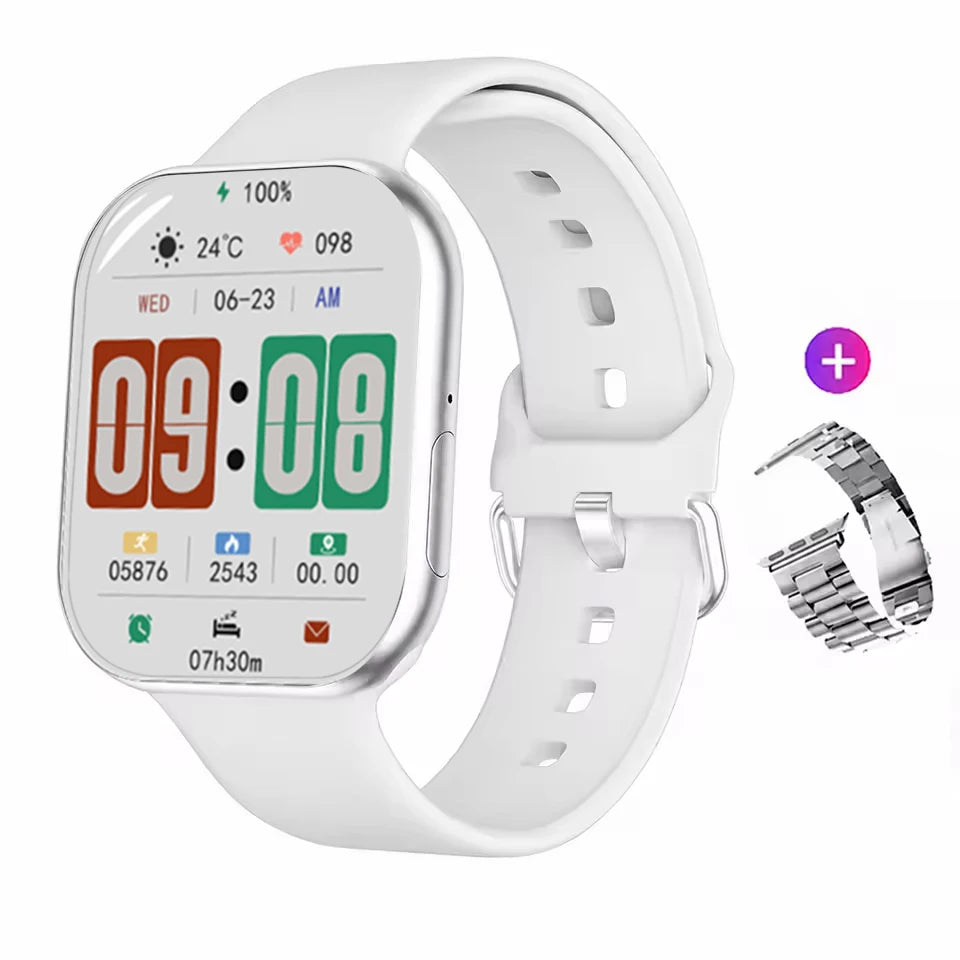 iOS New Watch Series 11 Smartwatch Ultra HD AMOLED Heart Rate GPS IP68 Waterproof Sport Fitness Wireless Call Original Bracelet