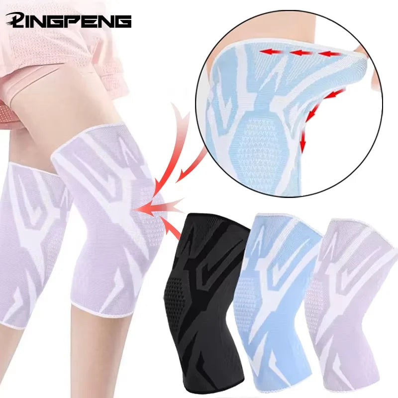 1Pcs Compression Knee Brace for Women Men Running Knee Pain,Knee Support Compression Sleeve,Sports Knee Braces for Arthritis