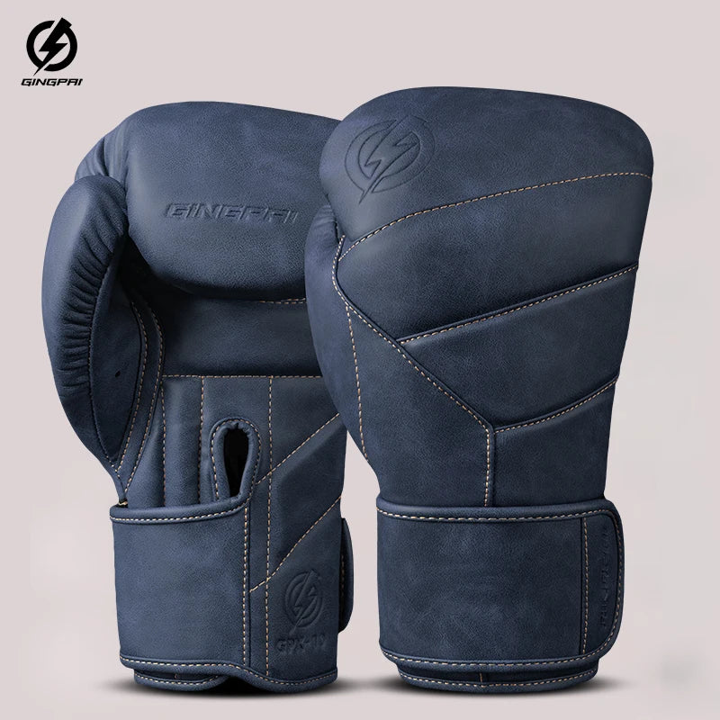 High Quality 8/10/12/14oz Boxing Gloves Adult Men's Sanda Combat Punching Bag Training Women's Thick Breathable Muay Thai Combat