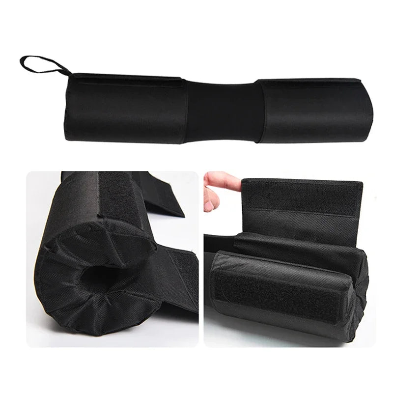 Barbell Pad for Hip Thrust Squat, Non‑Slip Thick Foam Bar Pad, Weight Lifting Shoulder Protector Cushion for Bar Home Gym