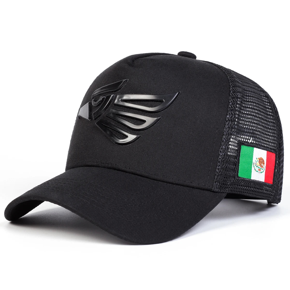 Neutral mexican eagle label baseball cap adjustable casual hat spring and summer outdoor sun hat
