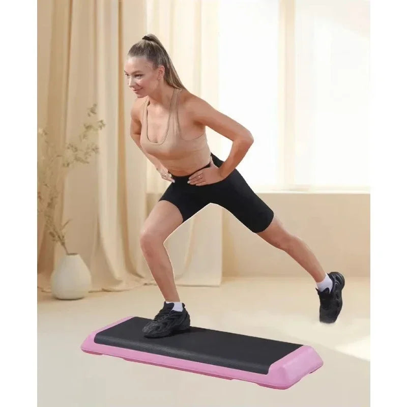 Adjustable Home Workout Pedal Exercise Board Gym Fitness Step Platform Aerobic Stepper