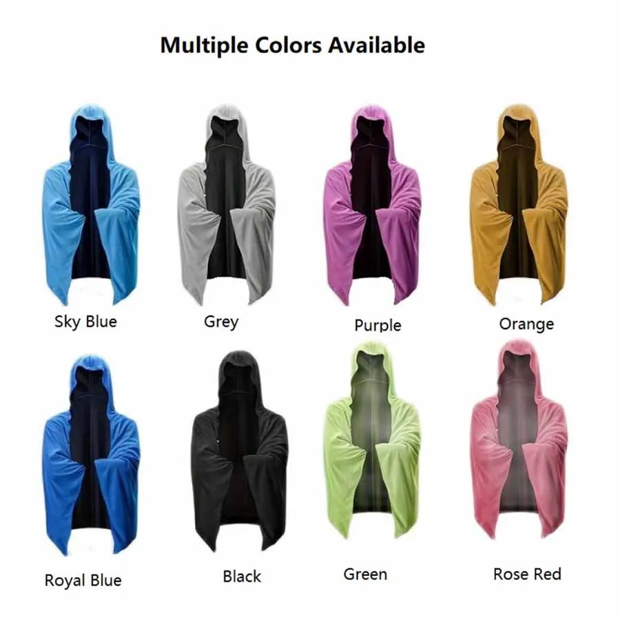 1pc Quick Dry Shawl Sports Coldproof Hooded Headband Camping Gym Wipe Sweating Cooling Towel Sunscreen Quick Dry Head Cover