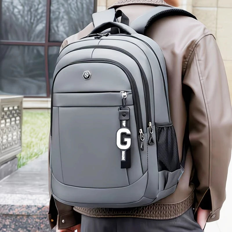 Daily Wear Anti-theft Laptop Backpack Spacious Multi-pocket Design, Water-proof Daypack Suitable for Businessmen & Students