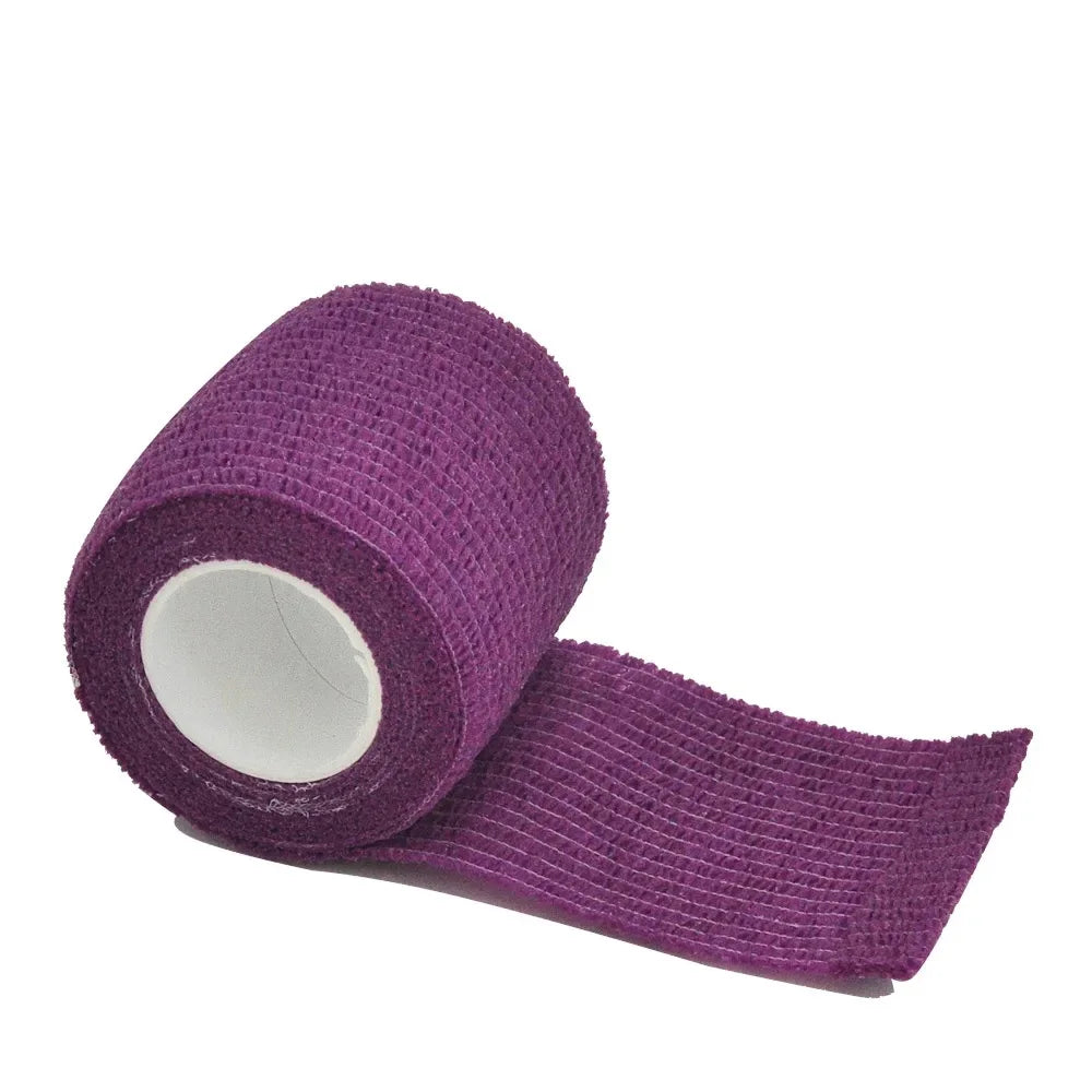 Athletic First Aid Wrap Tape Self Adhesive Elastic Bandage Elastoplast Sports Tape Protector for Knee Finger Ankle Palm Shoulder