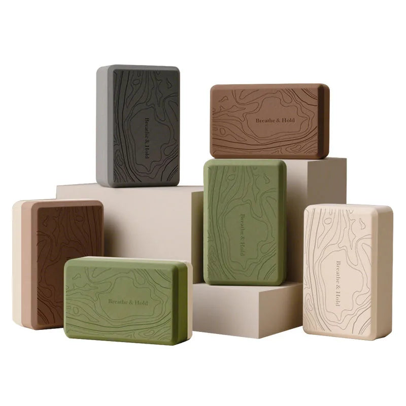 1 Piece Yoga Building Blocks Cubes Reinforcement Mats Sports Pilates Bricks Exercise Home Exercise Equipment Yoga Studio Fitness
