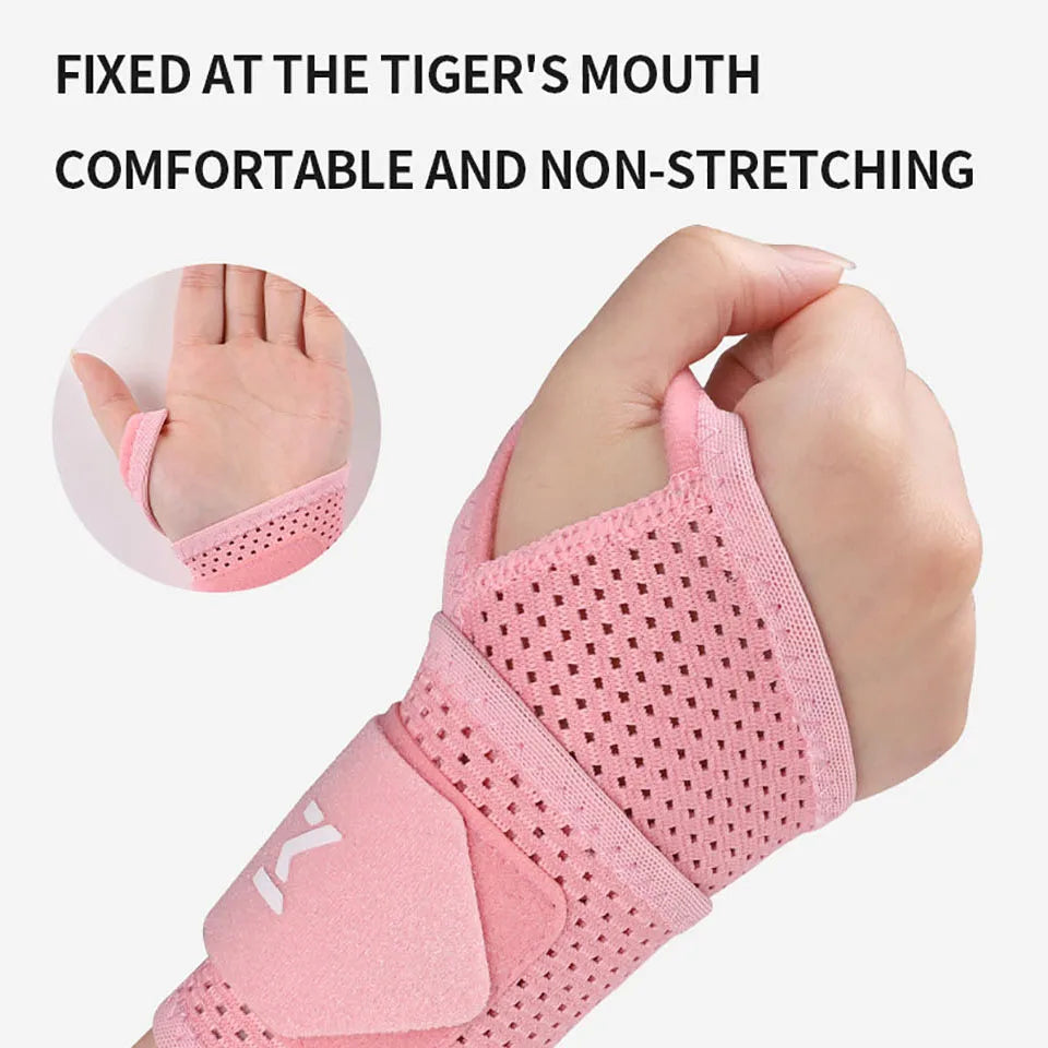 GTUBIKE 2PCS Adjustable Wrist Strap Sports Wrist Support Brace Weightlifting Wristband For Men & Women Badminton Tennis Gym