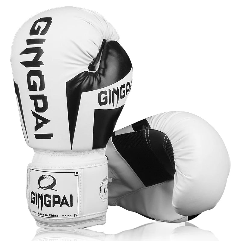6 8 10 12oz Boxing Gloves PU Leather Muay Thai Guantes De Boxeo Free Fight MMA Sandbag Training Glove For Men Women