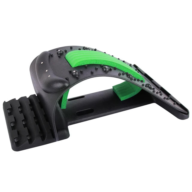 4 Level Magnetic Neck Stretcher Traction Device Massage Tools Pillows Back Stretch Fitness Lumbar Support Cervical Spine Relief