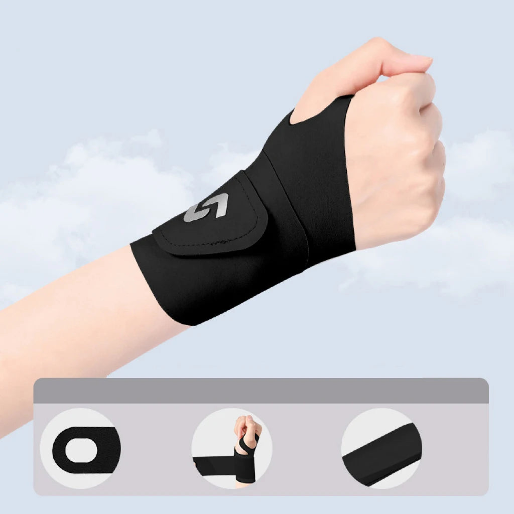 1 Piece Wrist Support Unisex Tenosynovitis Compression Wrist Brace Basketball Arthritis Breathable Sprain Fitness Wrist Wrap