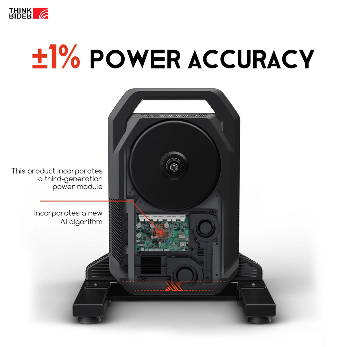 ThinkRider XXPRO Direct Drive Smart Bike Trainer Max 2500W Indoor Training Generate electricity by oneself Bicycle Roller