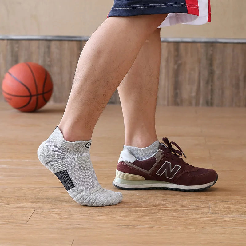1/3pairs/Lot Men's Socks Compression Stockings Breathable Basketball Sports Cycling running Towel Socks High Elastic Tube Socks