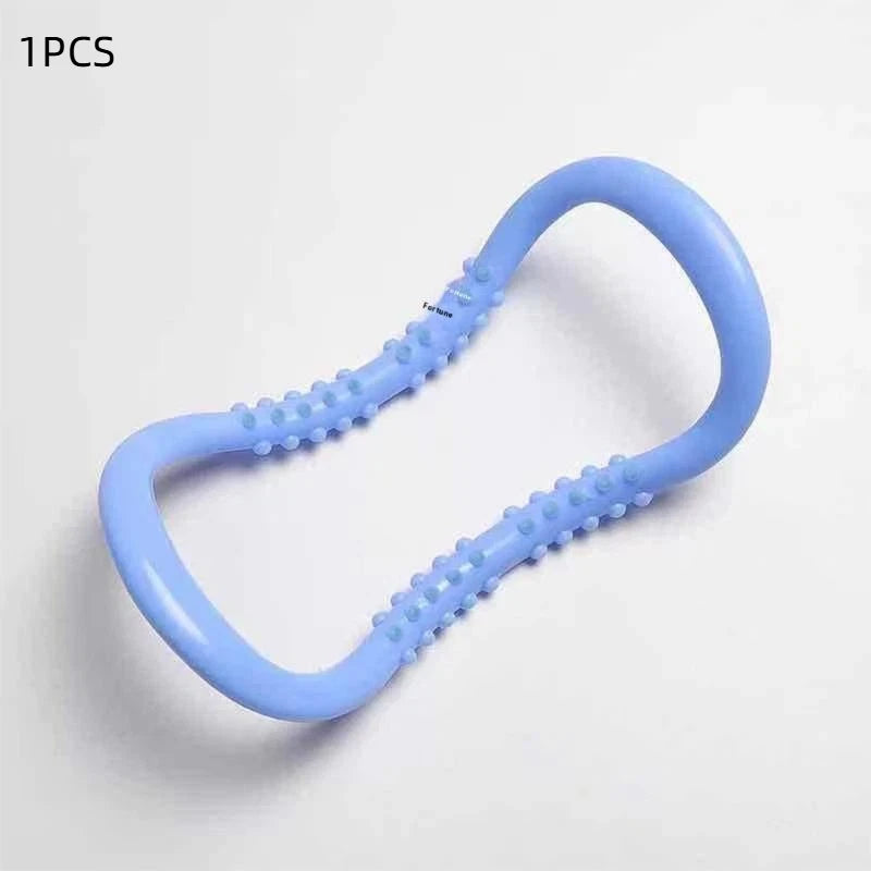 Yoga Circle Pilates Stretch Ring Home Women Fitness Equipment Fascia Massage Body Workout Exercise Resistance Support Tool