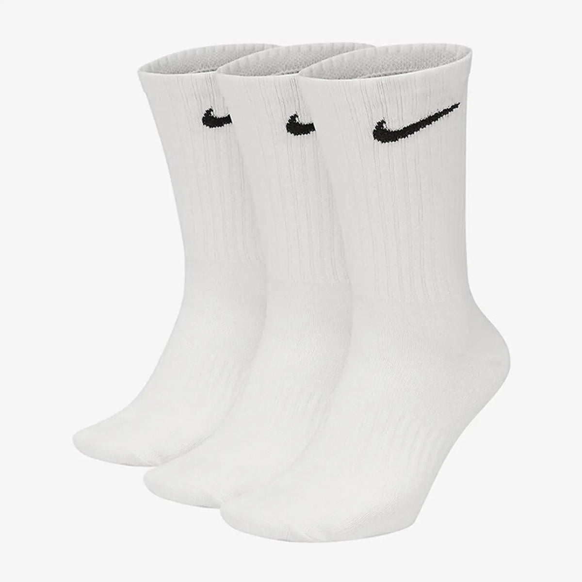 Nike Unisex Breathable Comfort Couple Socks 3-Pair Pack Basketball Sports Socks 3-Pair Pack SX7676-100