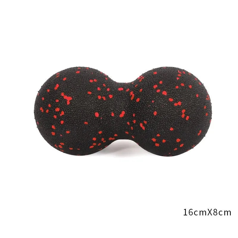 Yoga Peanut Balls Body Massage Fascia Ball Suit Foam Block High Density Muscle Relaxation Lacrosse Exercise Fitness Relieve Pain