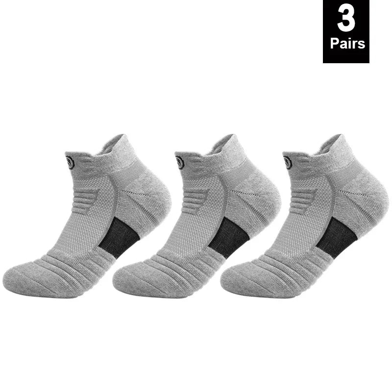 Anti-slip Football Socks Men Women Cotton Sock Short Long Tube Soccer Basketball Sport Socks Breathable Deodorous Socks 38-43