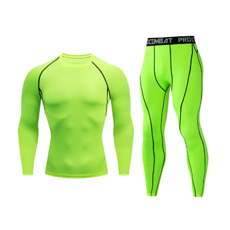 Running Yoga Cycling Compression Suit Basketball Track And Field Training Suit Sports Training Slim-fit Sweat Absorption Suit
