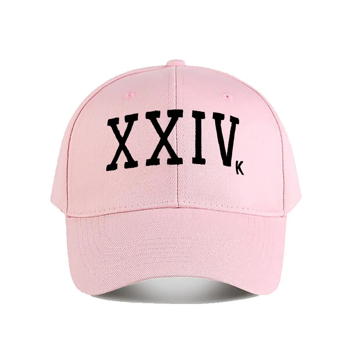 LED Lighted Roman Numeral XXIV Wall Decor Baseball Cap Fashion Men Sunhat Women's Outdoor Sports Snapback Cap