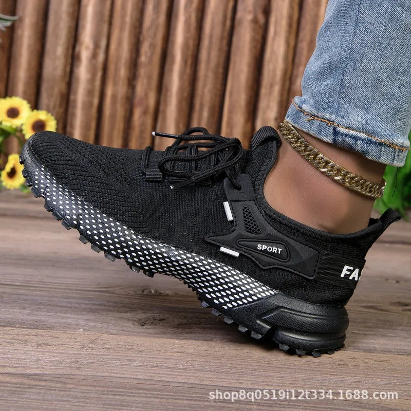 Men Sneakers Summer Mesh Breathable Platform Sneakers High Quality Running Shoes Casual Trendy Shoes for Couples Tenis Femininio