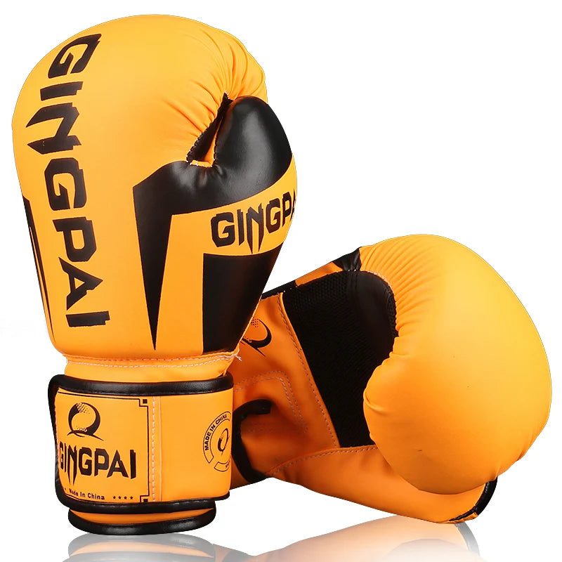 6 8 10 12oz Boxing Gloves PU Leather Muay Thai Guantes De Boxeo Free Fight MMA Sandbag Training Glove For Men Women