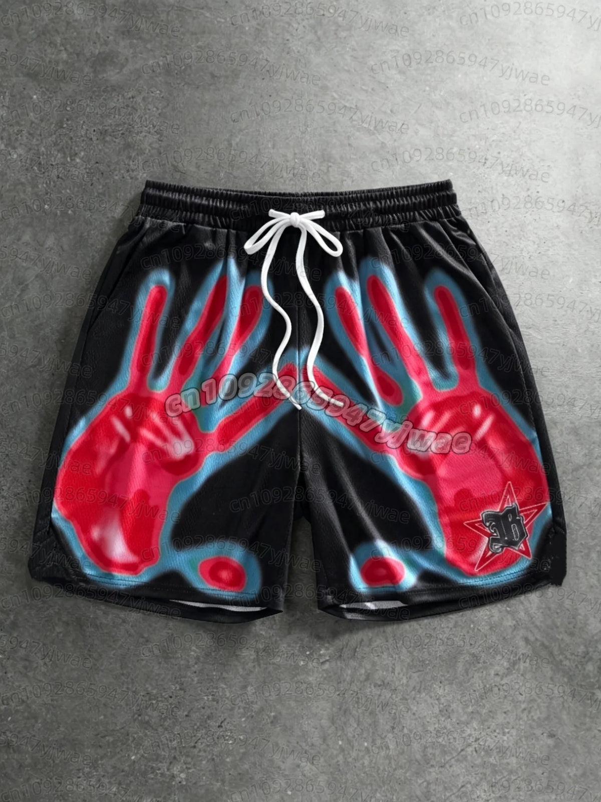 26 Summer Vacation Hawaiian Shorts 2026 Summer Men's Y2k Halloween Skull Palm Print Swim Shorts Quick-Dry Men Beach Shorts