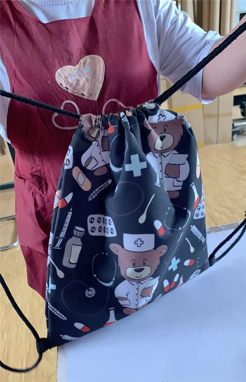 Cartoon Super Zings Drawstring Bag Boys Girls Casual Backpack Youth Lightweight Super Zings Printing Bags Storage Bag Gift