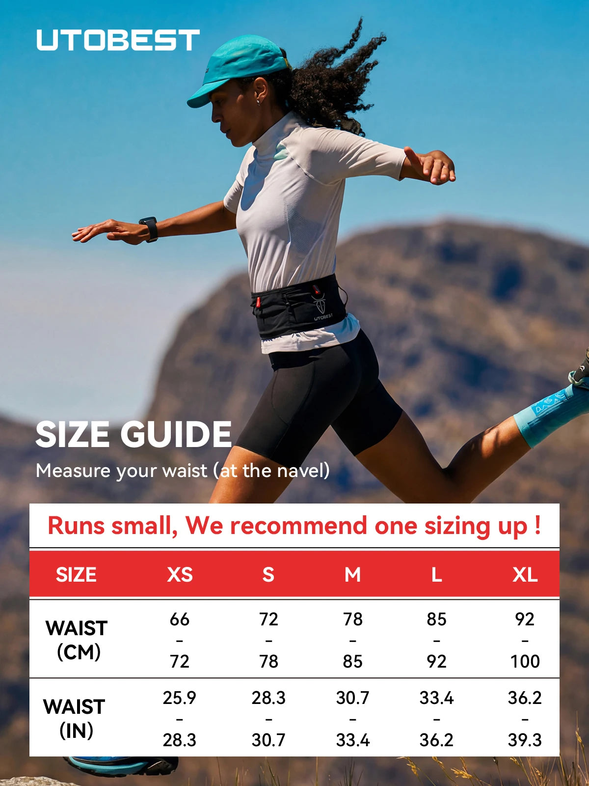 UTOBEST B7 Pro Professional Marathon Running Belt Ultra-Light Race Number Belt Phone Holder Waist Bag Breathable Fanny Pack