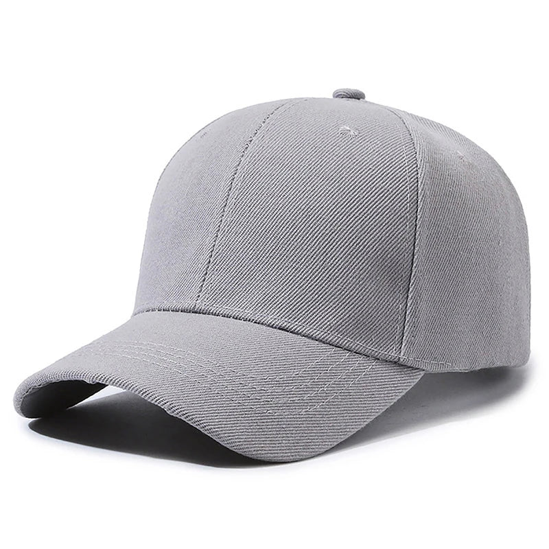 1Pc Women Men Hip Hop Cap Street Dad Hat Unisex Cap Casual Plain Baseball Cap Adjustable Snapback Hats Adult Baseball Cap