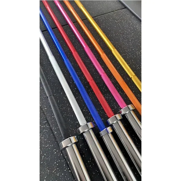 Competition Lifting Steel Barbells Bar, 120cm to 220cm Barbell Bar, Gym Barbell