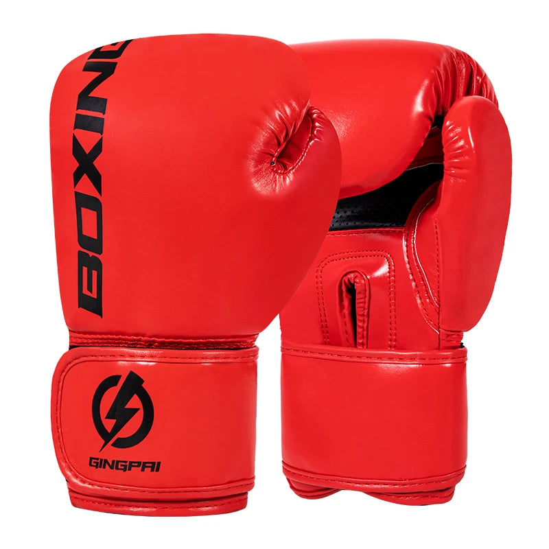 4/6/8/10oz Kids Women/Men Boxing Gloves Sanda Sparring Muay Thai MMA Karate Punch Training Mitts Kickboxing Boxe De Luva DEO