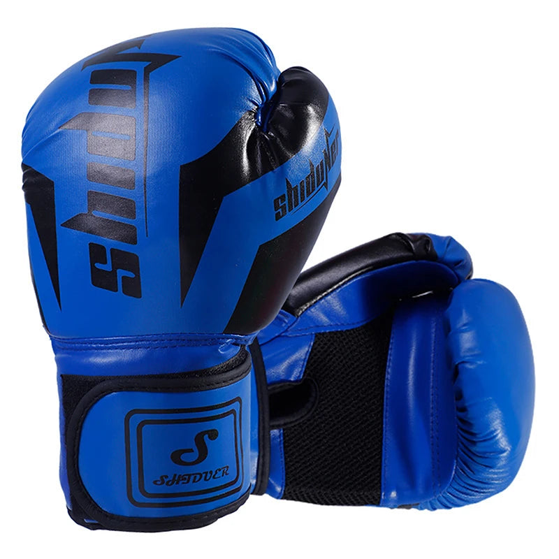 6/10 Oz PU Breathable Children's Adult Professional Sanda, Muay Thai, Taekwondo Neutral Breathable Boxing Gloves