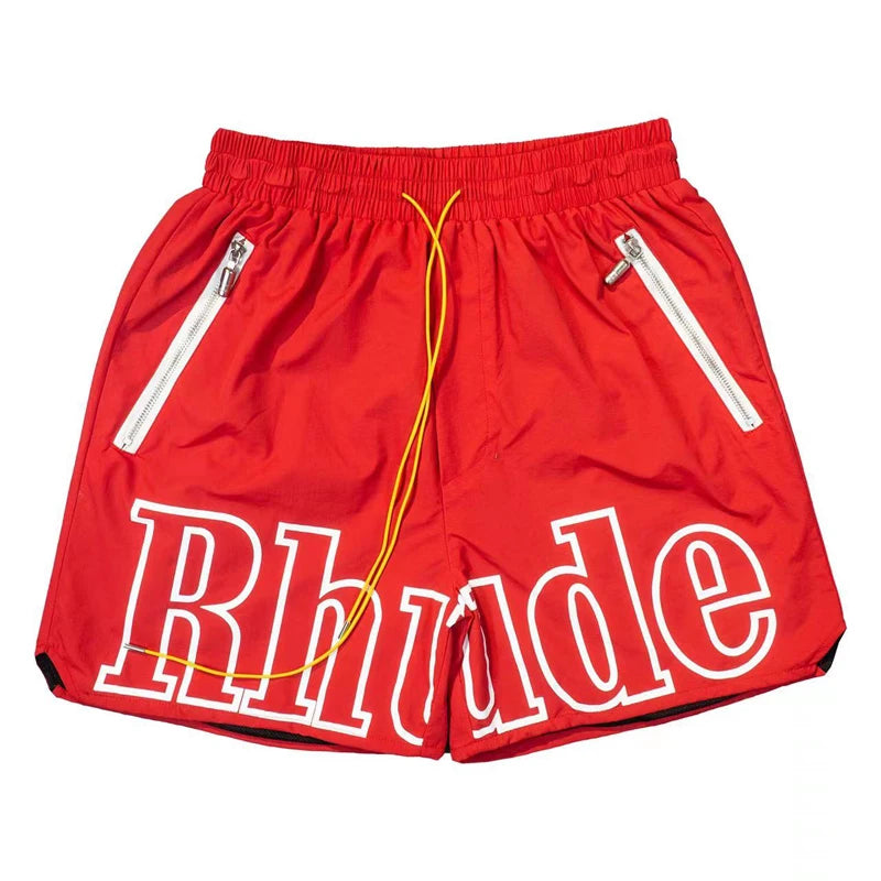 Summer Multi Color Identical Style Men's Sports Pants Rhude Shorts High Quality New Trendy Pants Stock